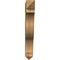Ekena Millwork Funston Arts & Crafts Rough Sawn Bracket, Western Red Cedar, 6"W x 40"D x 44"H BKT06X40X44FST03RWR - alternate 2